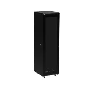 45U LINIER® Server Cabinet - Vented/Solid Doors