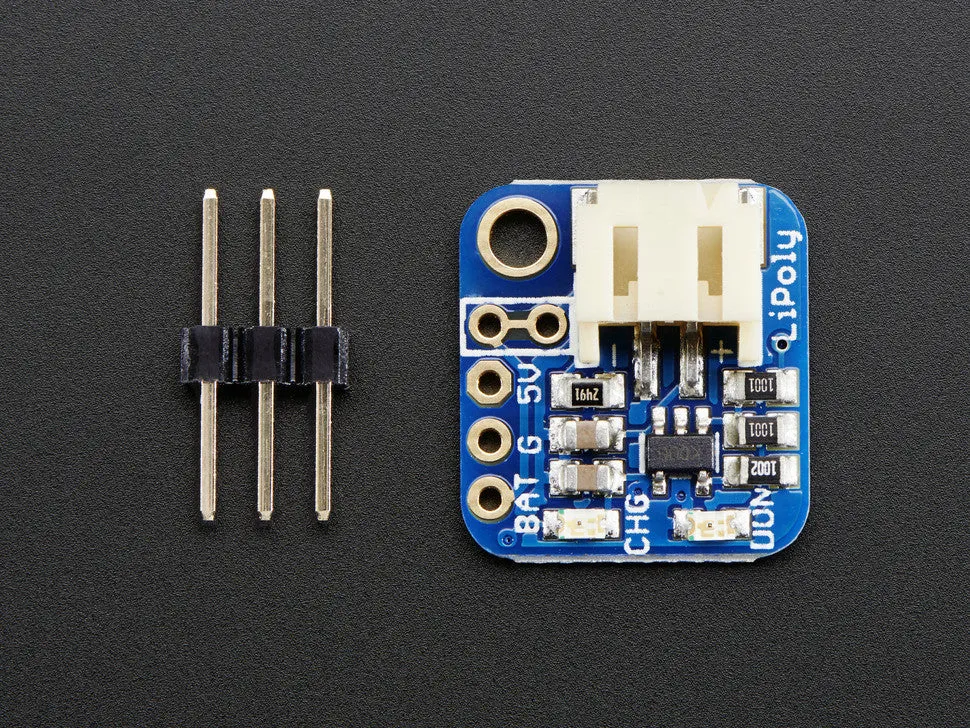 Adafruit Pro Trinket LiIon/LiPoly Backpack Add-On