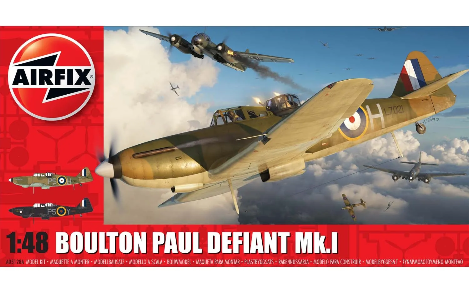 Airfix 1/48 British Boulton Paul Defiant Mk.I A5128A