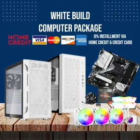 AMD RYZEN 5 5600G Intermediate Package White Build