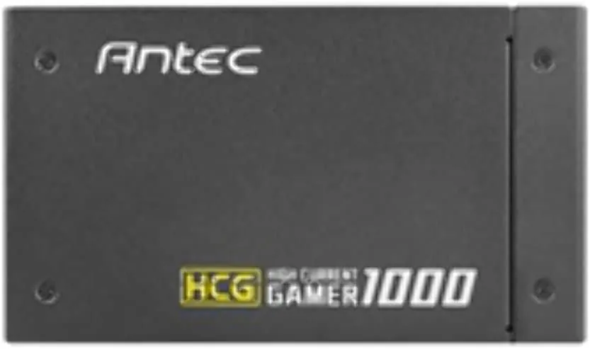 Antec HCG1000 1000W Gold Power Supply, Fully Modular PSU, Continuous, Phasewave, 80  Gold High Current Gamer PSU