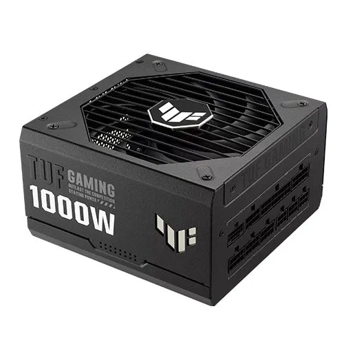 Asus 1000W TUF Gaming Gold PSU, Fully Modular, 80  Gold, Double Ball Bearing Fan, 10 Year Warranty