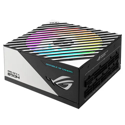 Asus 750W ROG LOKI SFX-L Platinum PSU, Small Form Factor, Fully Modular, 80  Platinum, 0dB Fan Button, RGB, ATX-to- SFX Bracket, 10 Year Warranty