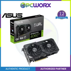 Asus NVIDIA® GeForce RTX™ 4060 Ti Dual OC 8GB GDDR6