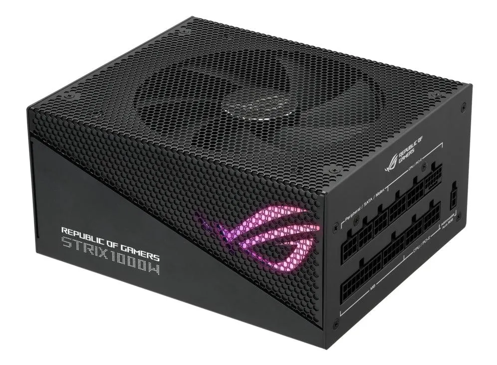 ASUS ROG STRIX 1000W Gold Aura Edition power supply unit 20 4 pin ATX ATX Black