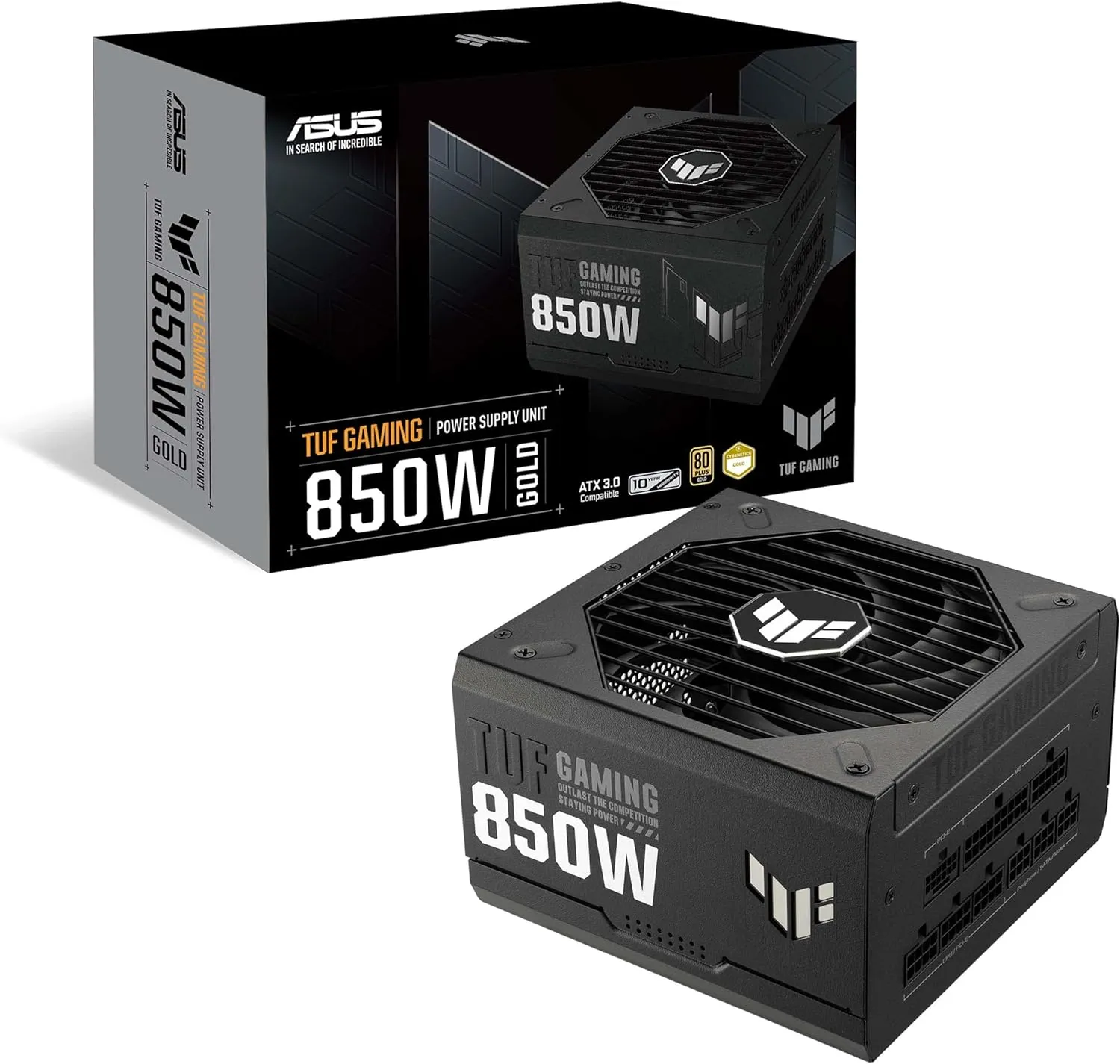 ASUS TUF 750W / TUF 850W GOLD ATX3.0 PCIe5.0 Fully Modular Power Supply (TUF-GAMING-750G / TUF-GAMING-850G) 80  GOLD PSU