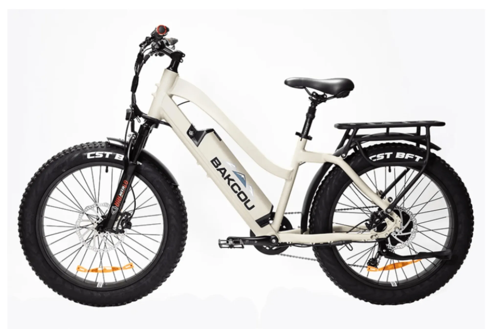 Bakcou Flatlander 750W Step-Through Bafang Ultra Fat Tire Hunting Electric Bike