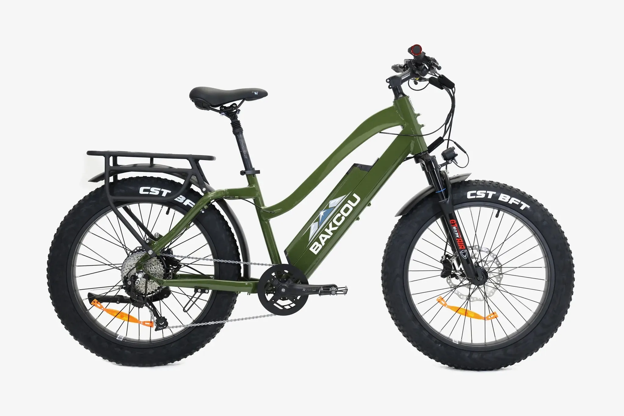 Bakcou Flatlander 750W Step-Through Bafang Ultra Fat Tire Hunting Electric Bike