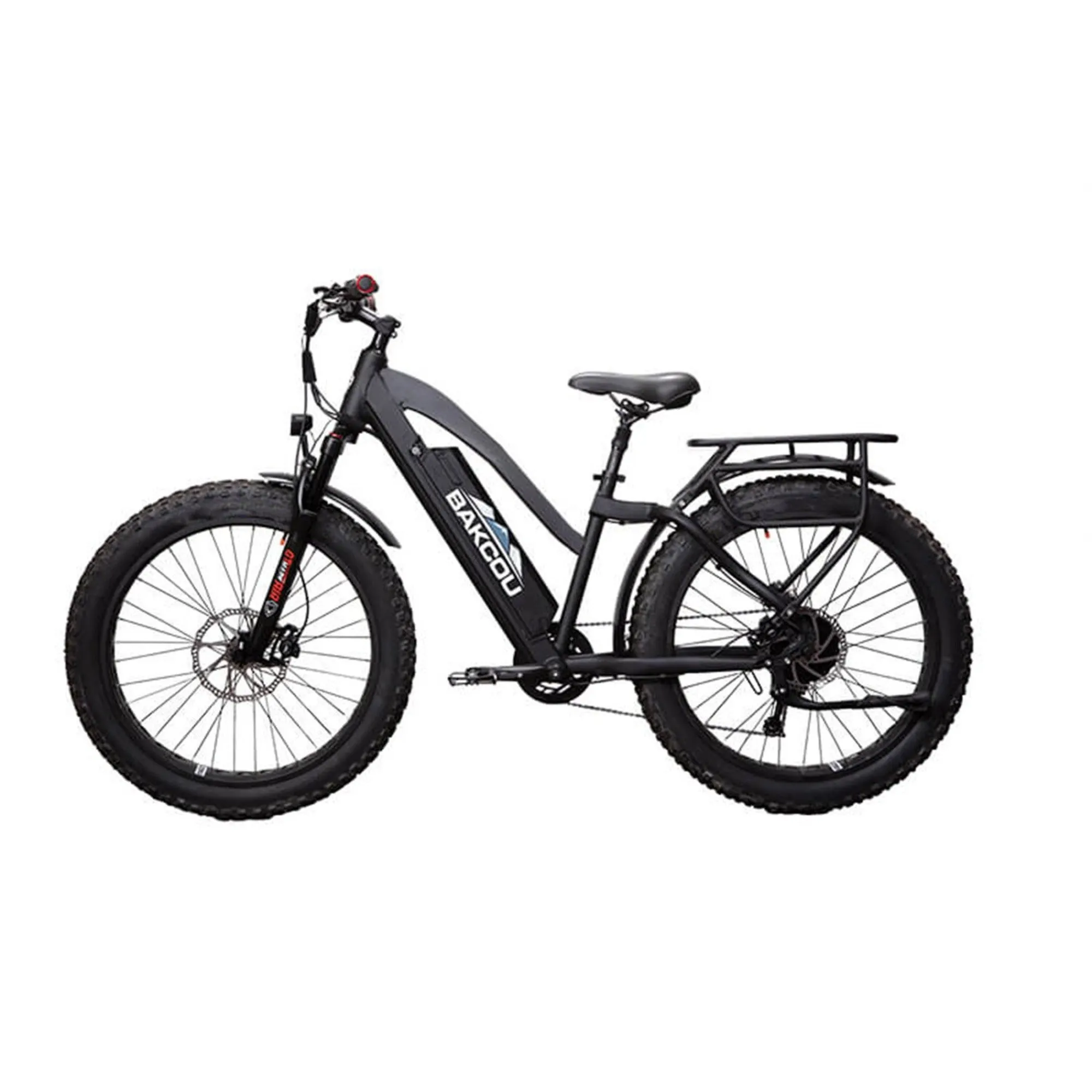 Bakcou Flatlander 750W Step-Through Bafang Ultra Fat Tire Hunting Electric Bike