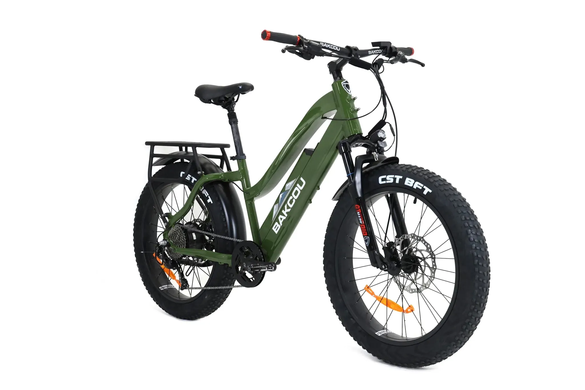 Bakcou Flatlander 750W Step-Through Bafang Ultra Fat Tire Hunting Electric Bike