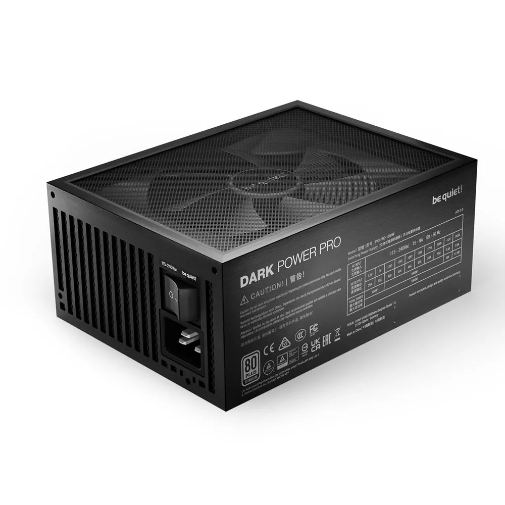 Be Quiet Power Supply Dark Power 13 Titanium BN332 1600W