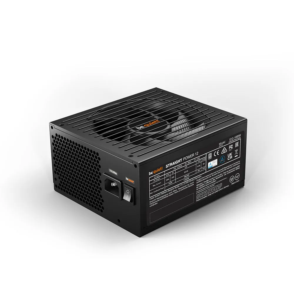 Be Quiet Power Supply Straight Power 12 Platinum BN338 1000W