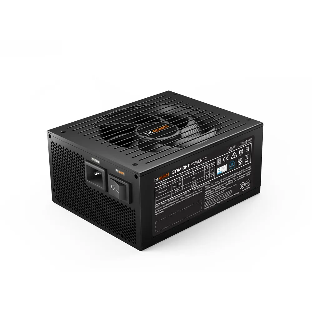 Be Quiet Power Supply Straight Power 12 Platinum BN339 1200W