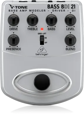 Behringer BDI21 V-Tone Bass Driver DI Pedal