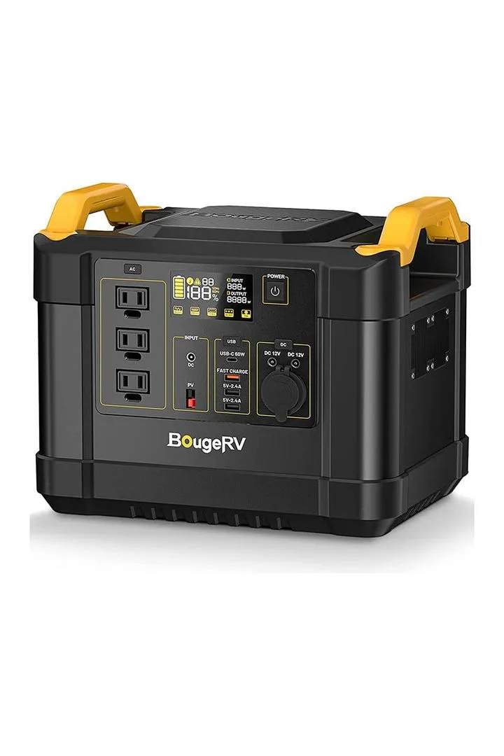 BougeRV FORT 1000 1120Wh LiFePO4 Portable Power Station