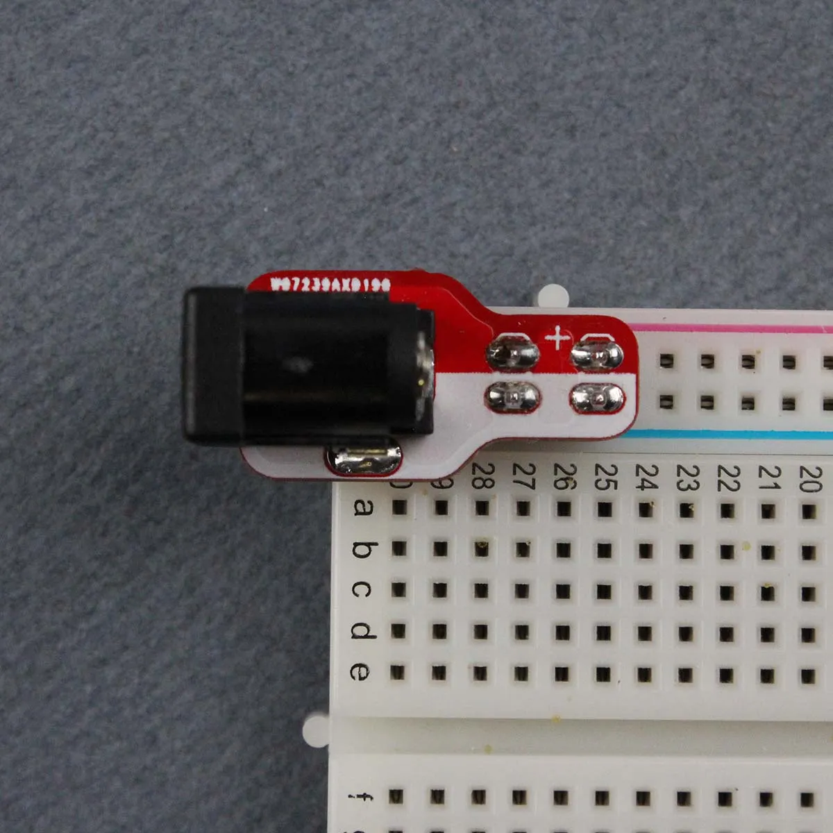 Breadboard Power plate DC Jack kit