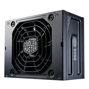 CM PSU V Gold 650W SFX; Fully Modular. Gold Rated; For SFX Chassis; has ATX Bracket included