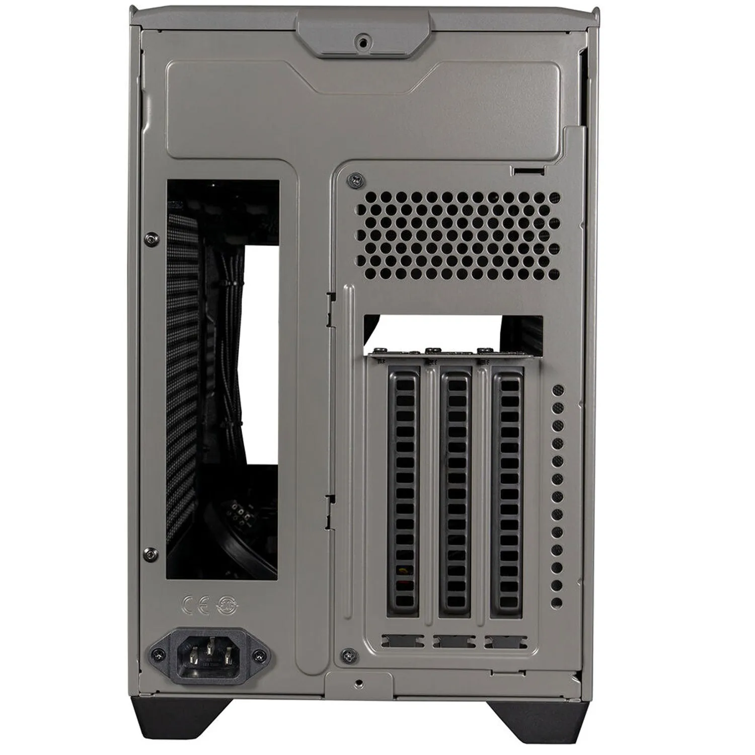 Cooler Master MasterBox NR200P MAX NR200P-MCNN85-SL0 Black / Grey SGCC Steel, Mesh, ABS Plastic, Tempered Glass Mini-ITX Computer Case V850 SFX Gold Power Supply