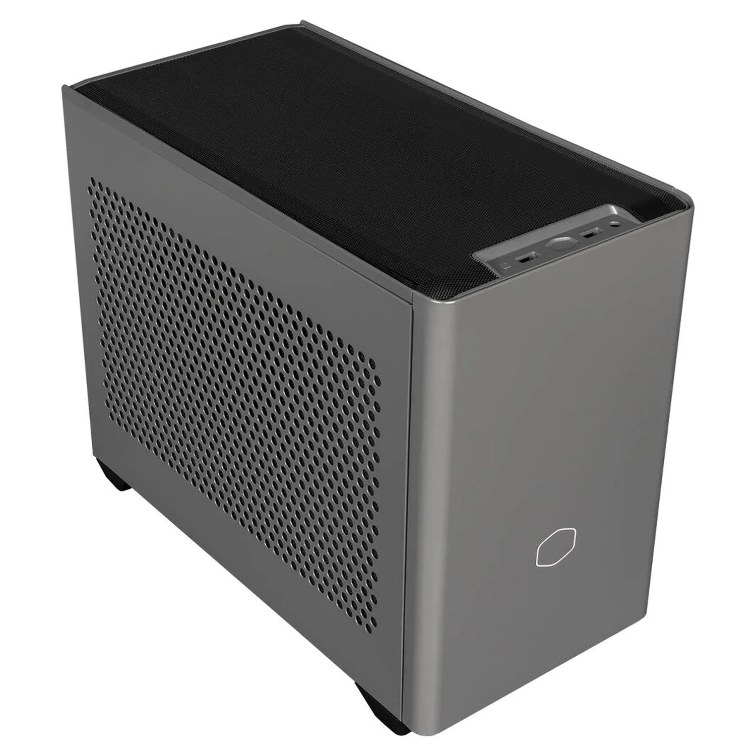 Cooler Master MasterBox NR200P MAX NR200P-MCNN85-SL0 Black / Grey SGCC Steel, Mesh, ABS Plastic, Tempered Glass Mini-ITX Computer Case V850 SFX Gold Power Supply