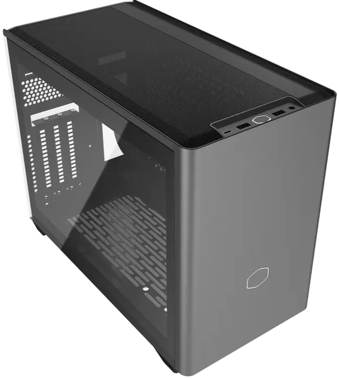 Cooler Master MasterBox NR200P MAX V2 Black 黑色內置 280mm AIO水冷 & 850W 電源 Tempered Glass Mini-ITX Case NR200PV2-MCNN85-SL0