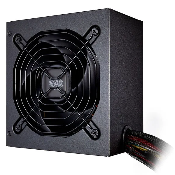 Cooler Master Masterbox TD500 Diamond Cut Black RGB Case    Cooler Master 650W Bronze Powersupply