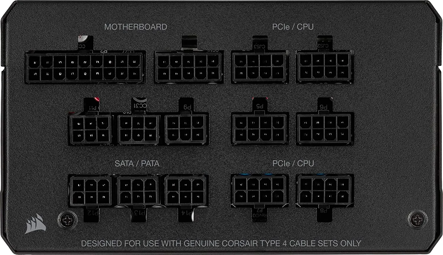 Corsair 1000W Enthusiast RMx Series RM1000X V2 PSU, Magnetic Levitation Fan, Fully Modular, 80  Gold