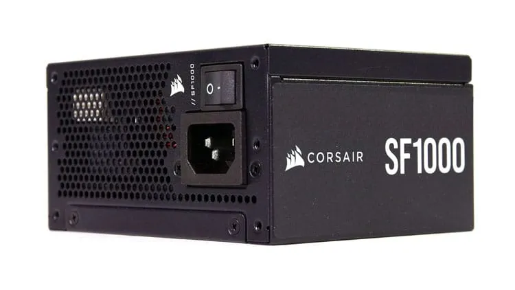 CORSAIR 1000W SF1000 SFX ATX3.0 80Plus Platinum Full Modular Power Supply (CP-9020257-UK)