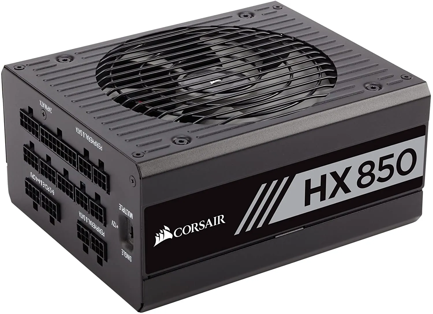 Corsair 850W PSU Professional HX Series HX850, Fluid Dynamic Fan, Fully Modular, 80  Platinum Power Suply