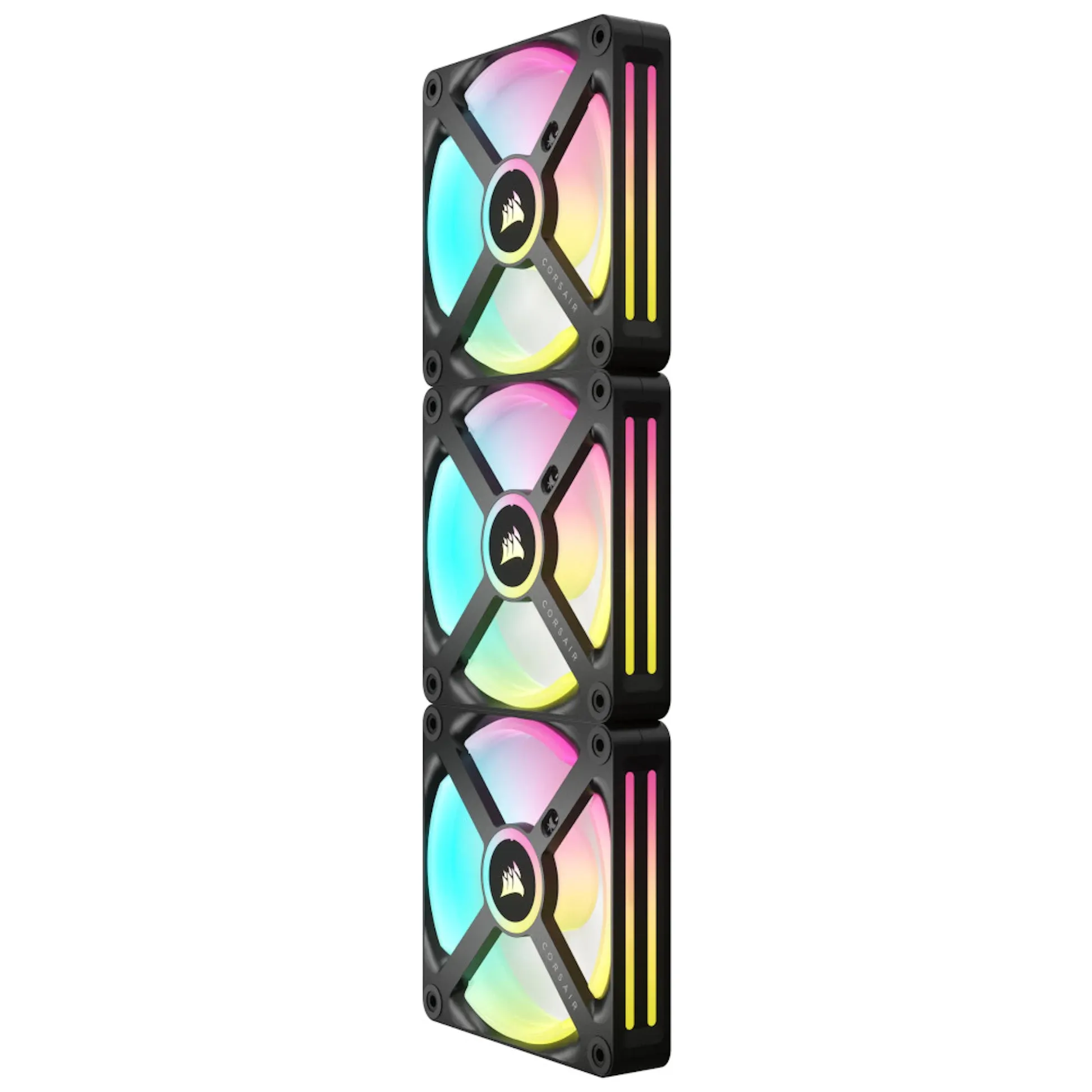 Corsair iCUE LINK QX120 RGB Black 120mm Triple Pack Starter Kit - Grade A*