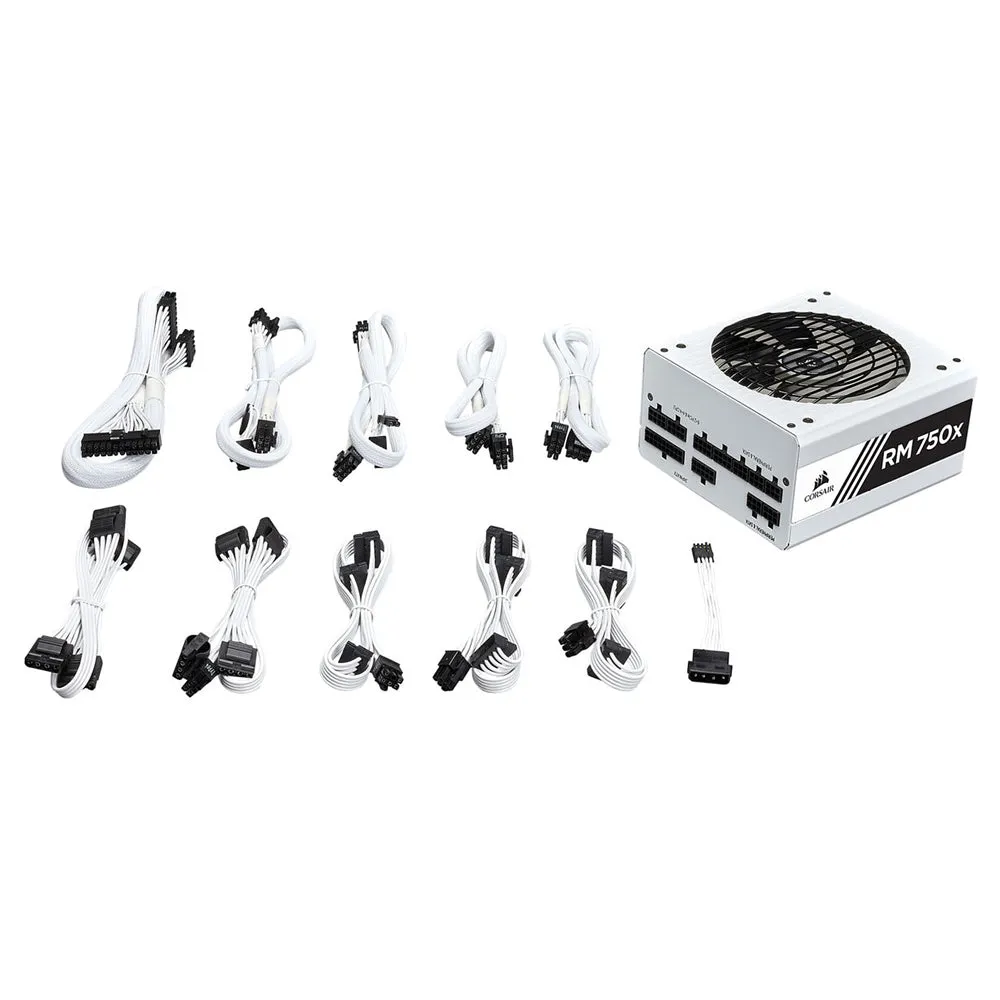 Corsair Power Supply RM750x Shift 80 Plus Gold 750W White