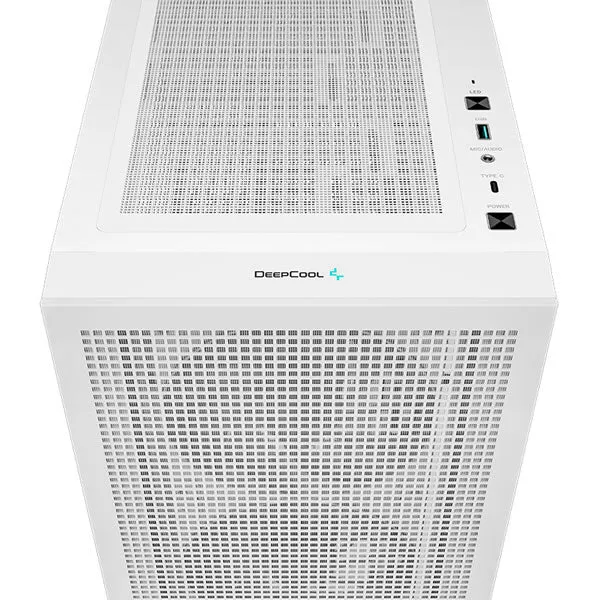 DeepCool CH560 White ATX Mesh Front Mid-Tower - White