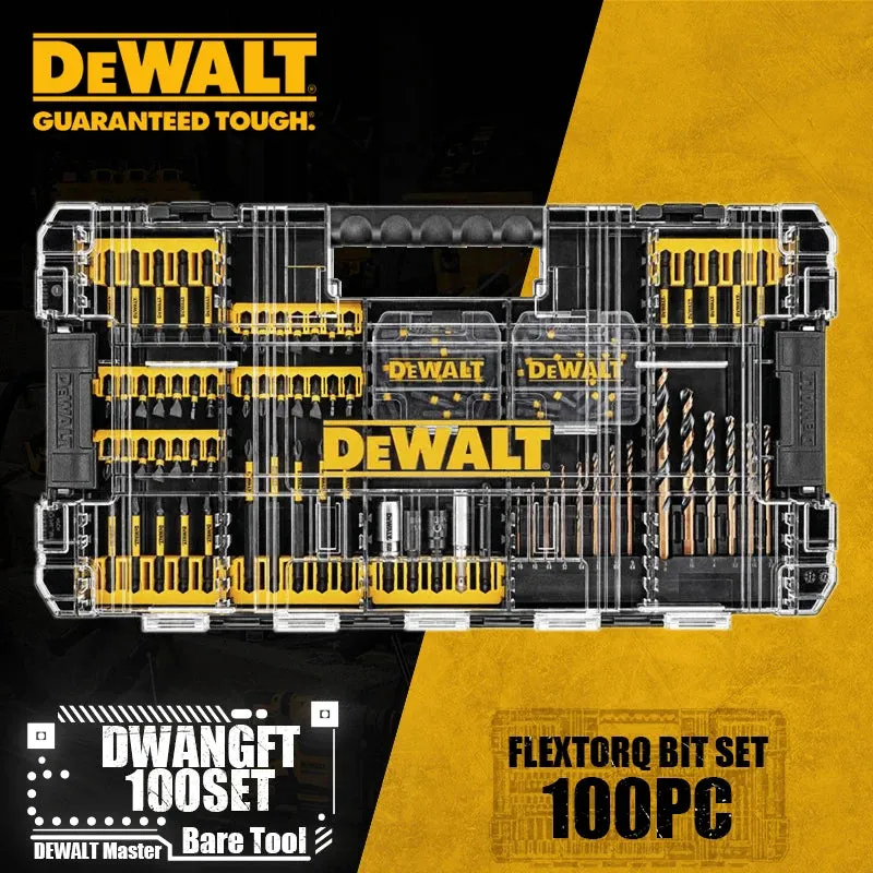 DEWALT Drill Drive Screwdriving Bit Set DWANGFT100SET DT71563 DT70758 DT70705 DT70732T DT70730T DT70702 Power Tool Accessories