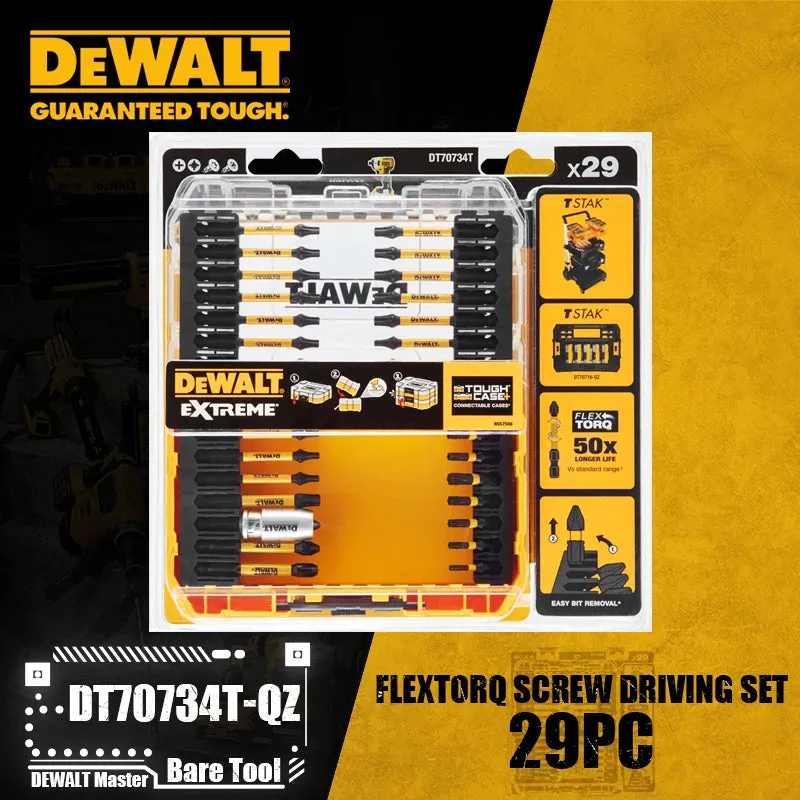 DEWALT Drill Drive Screwdriving Bit Set DWANGFT100SET DT71563 DT70758 DT70705 DT70732T DT70730T DT70702 Power Tool Accessories