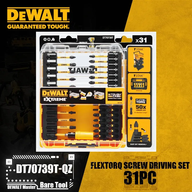 DEWALT Drill Drive Screwdriving Bit Set DWANGFT100SET DT71563 DT70758 DT70705 DT70732T DT70730T DT70702 Power Tool Accessories