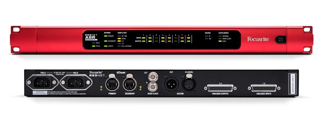 Focusrite REDNET A8R Audio Interface