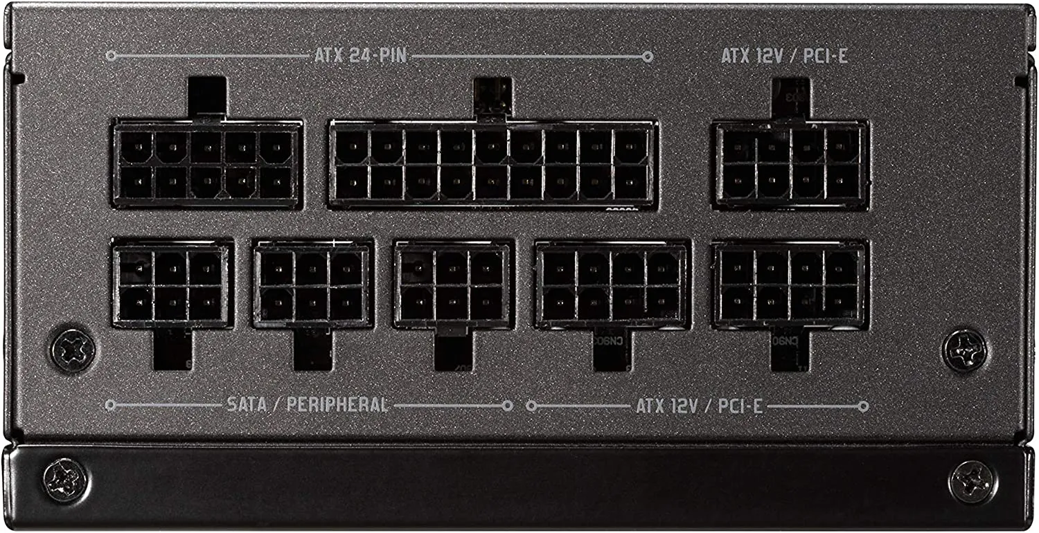 Fractal Design 650W ION SFX-L Gold PSU, Small Form Factor, Fully Modular, 80  Gold, Semi-passive Zero RPM, SFX-to-ATX Bracket