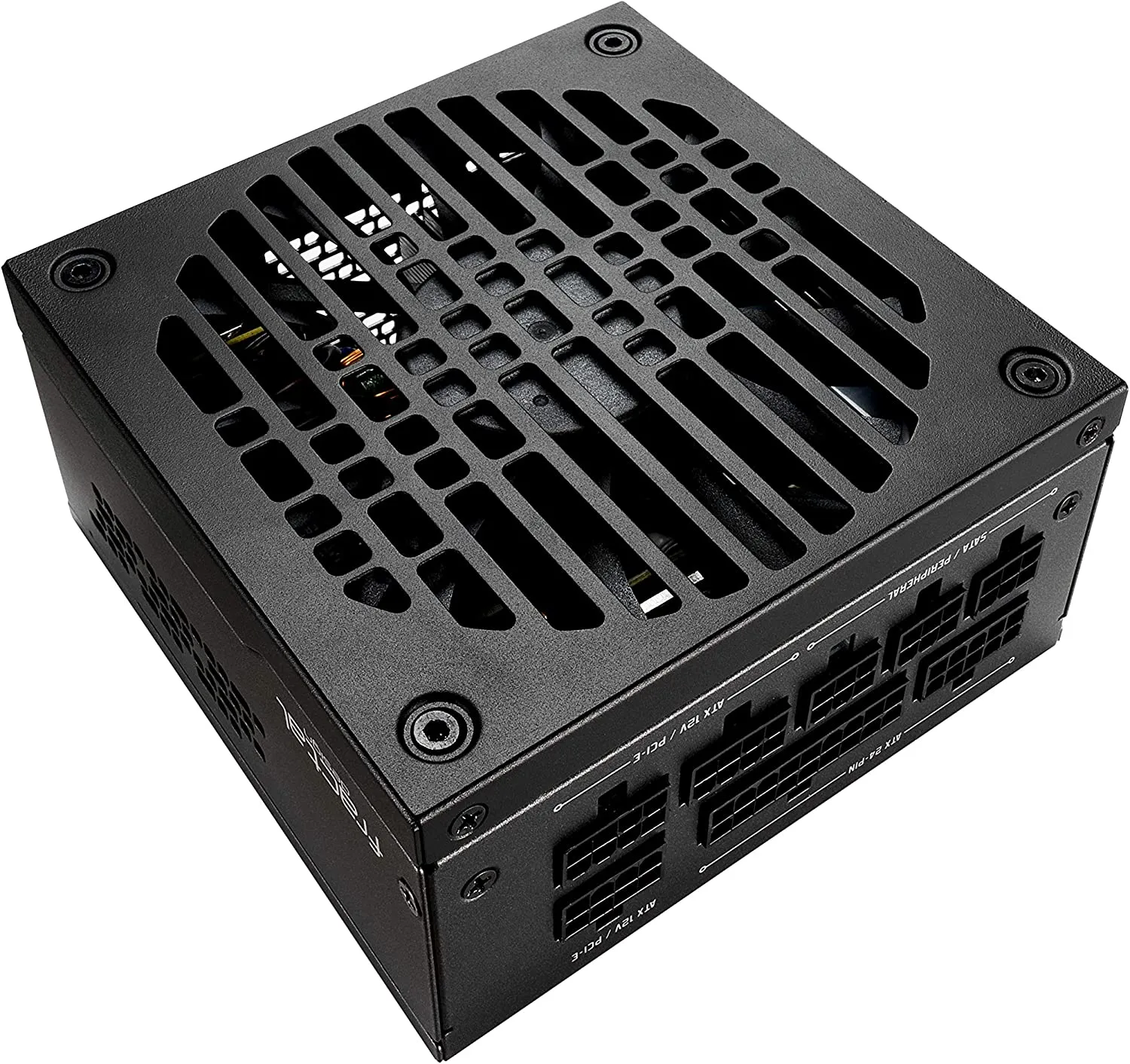 Fractal Design 650W ION SFX-L Gold PSU, Small Form Factor, Fully Modular, 80  Gold, Semi-passive Zero RPM, SFX-to-ATX Bracket