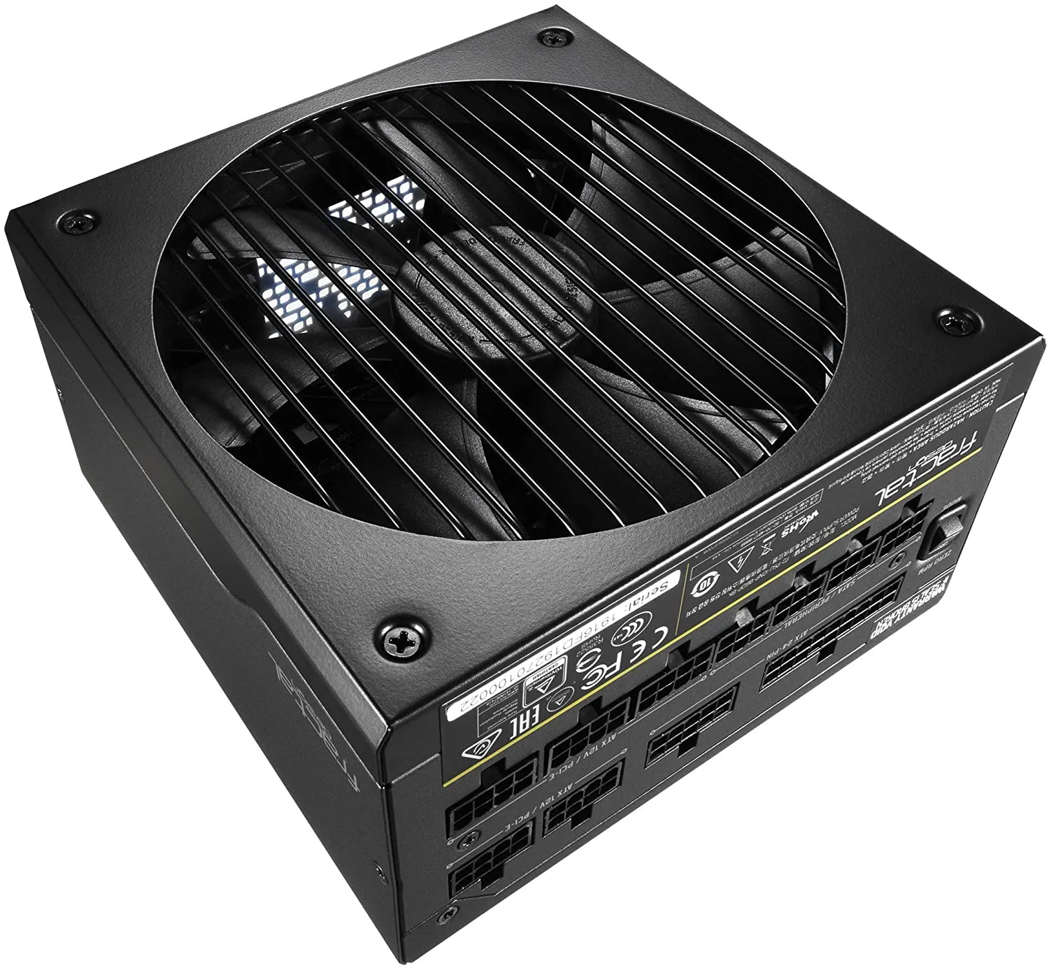 Fractal Design 860W ION  860P PSU, Fully Modular, Fluid Dynamic Fan, 80  Platinum, UltraFlex DC Wires, Whisper-quiet Mode, Power Supply