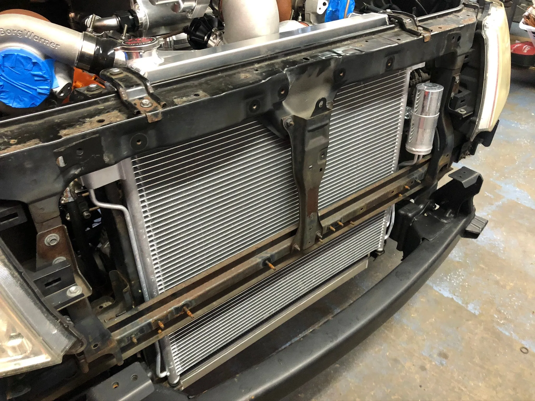 Frontier / Navara / Xterra LSx Swap Race Radiator