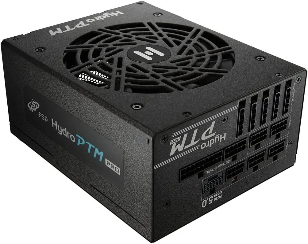 FSP Hydro Ptm Pro 1200W | Fully-Modular 80  Platinum ATX 3.0 PSU