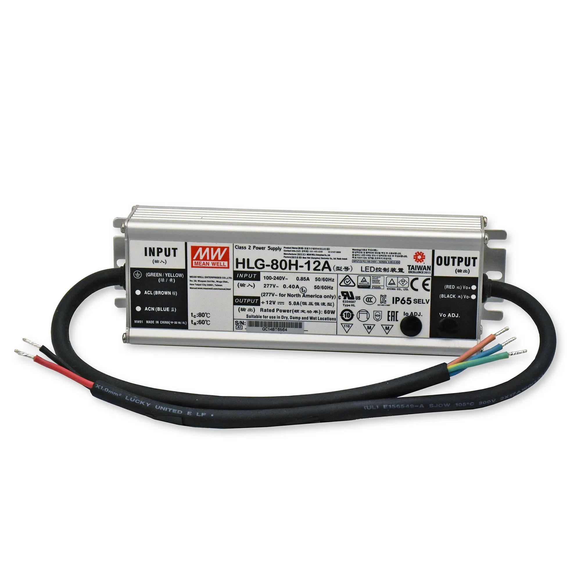 HLG Fanless & Metal Housed Power Supplies