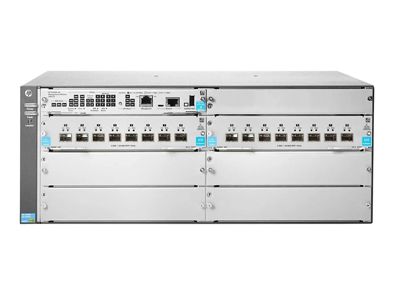 HPE JL095A 5406R 16-port SFP  (No PSU) v3 zl2 Switch