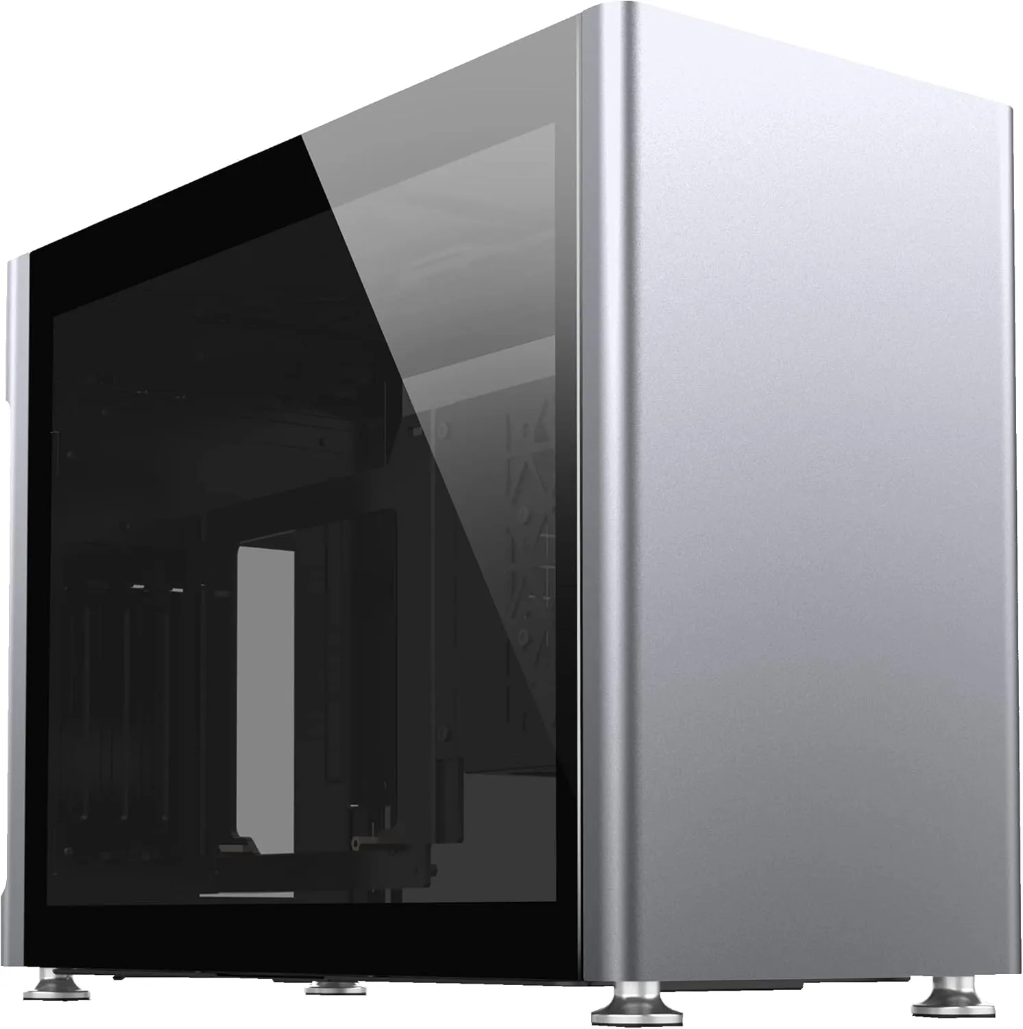 JONSBO Jonsplus i 100 Pro Tempered Glass 銀色(Sliver) ITX Case