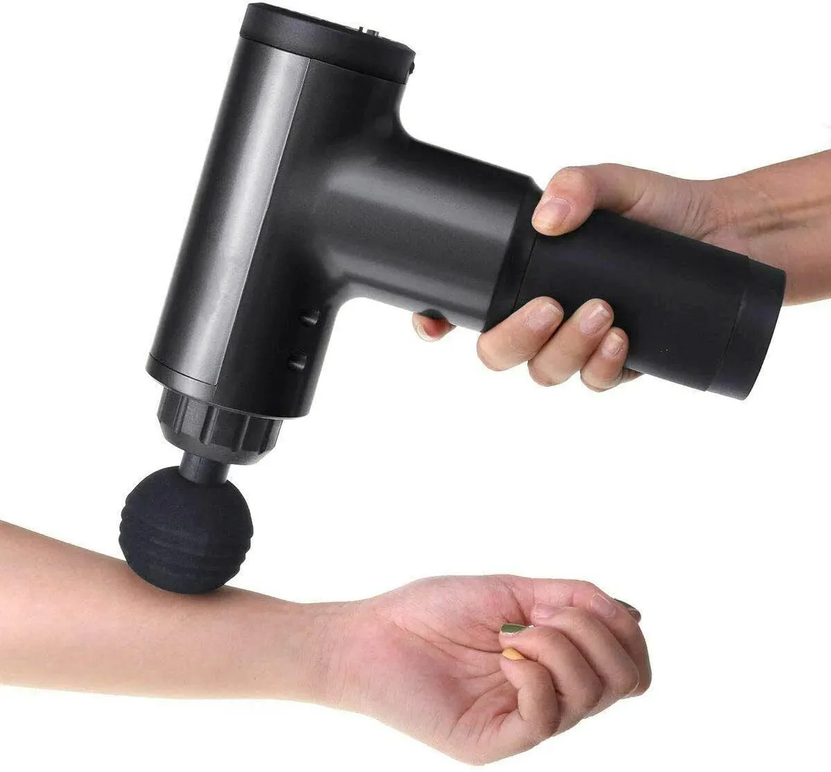 Massage Gun Percussion Massager Deep Tissue Muscle Vibrating Relaxing   4 Heads