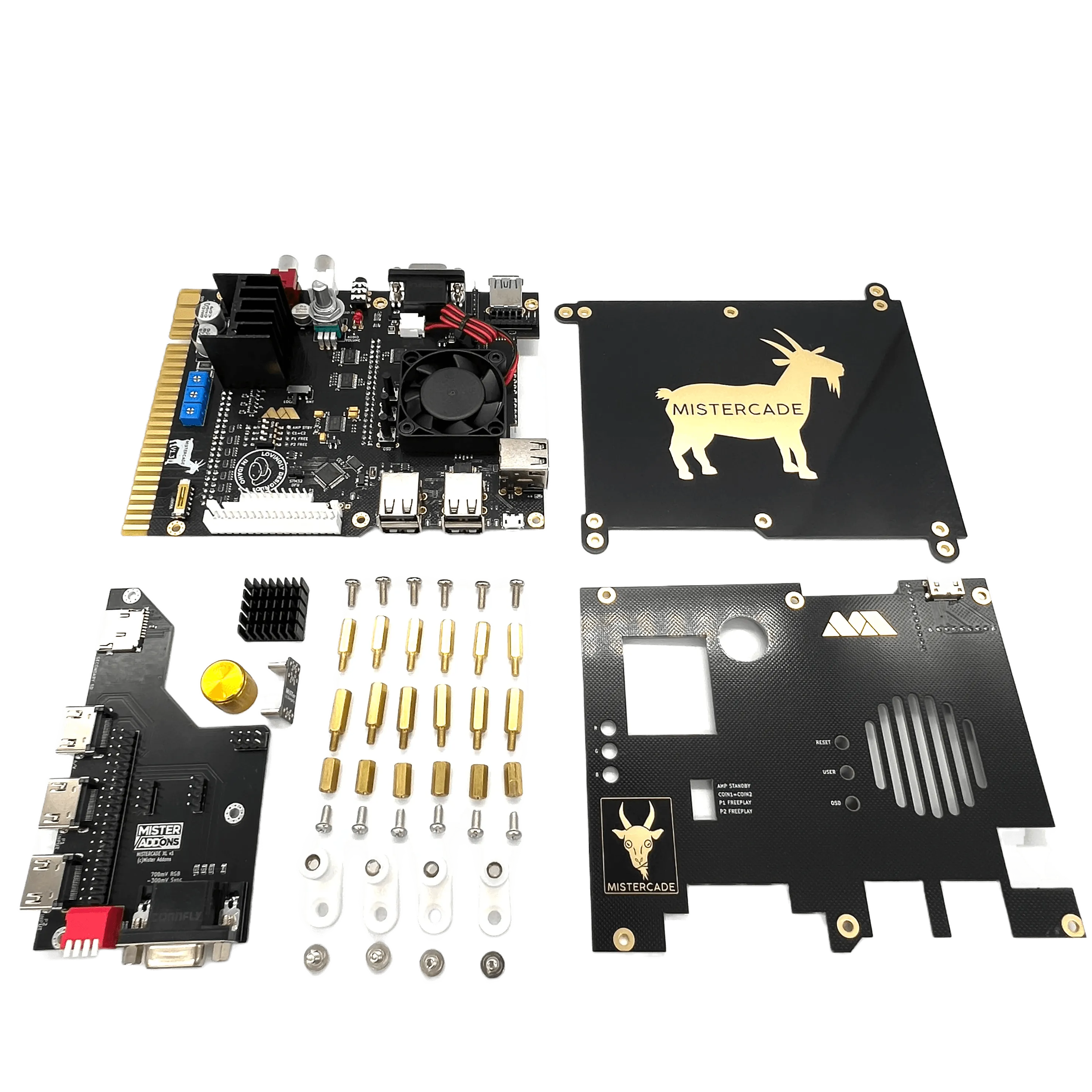 MiSTercade V1 Kit | MiSTer FPGA JAMMA Arcade Kit