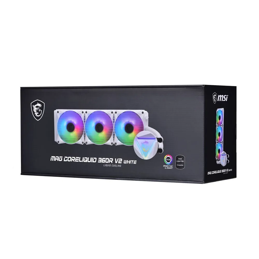 MSI Liquid Cooler MAG Coreliquid 360R V2 White