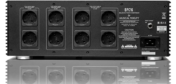 Musical Fidelity BPC16 Balanced Power Conditioner (Black)