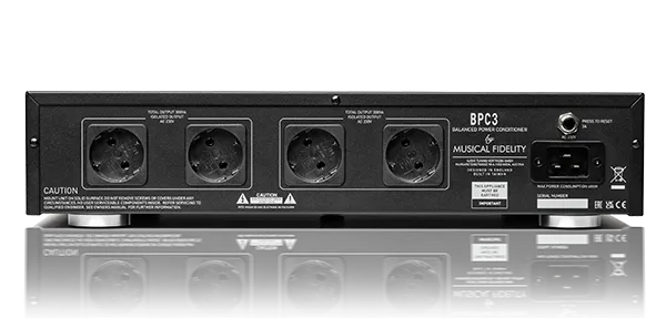 Musical Fidelity BPC3 Balanced Power Conditioner (Black)