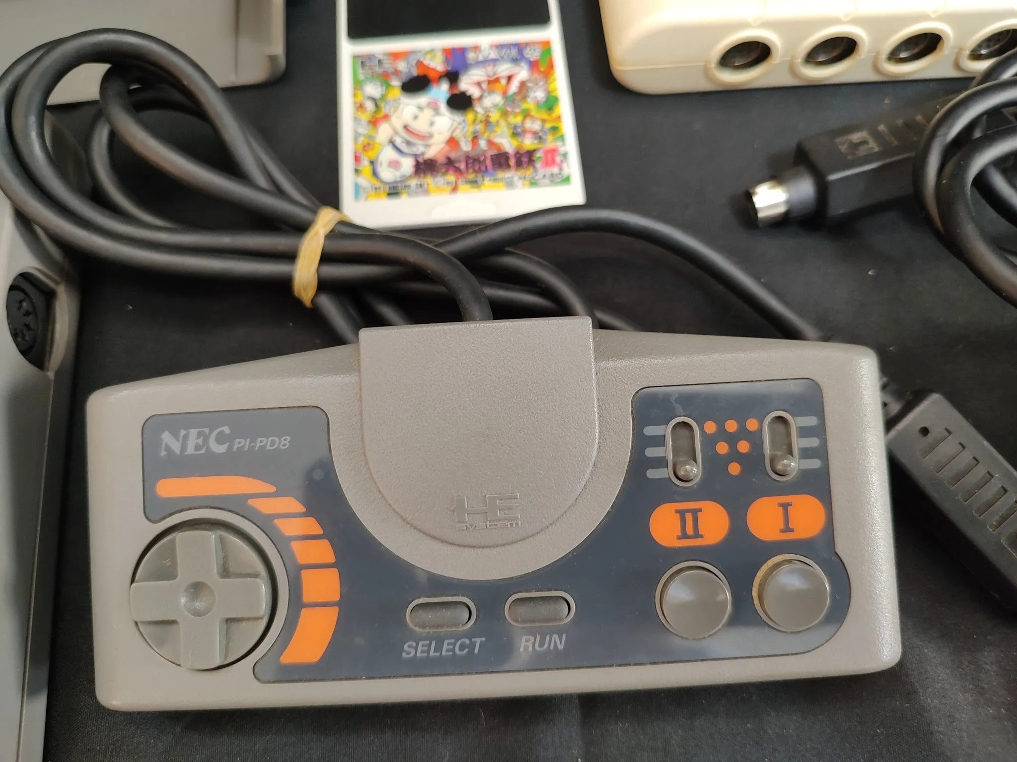 NEC PC Engine Coregrafx2 Console PI-TG7, Pads, Muti-tap, Game set,working-g0823-