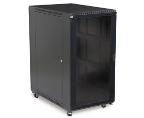 Network Rack, Server Enclosures, Glass Front, Solid Rear Doors